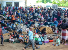 famílias às residências em Boane